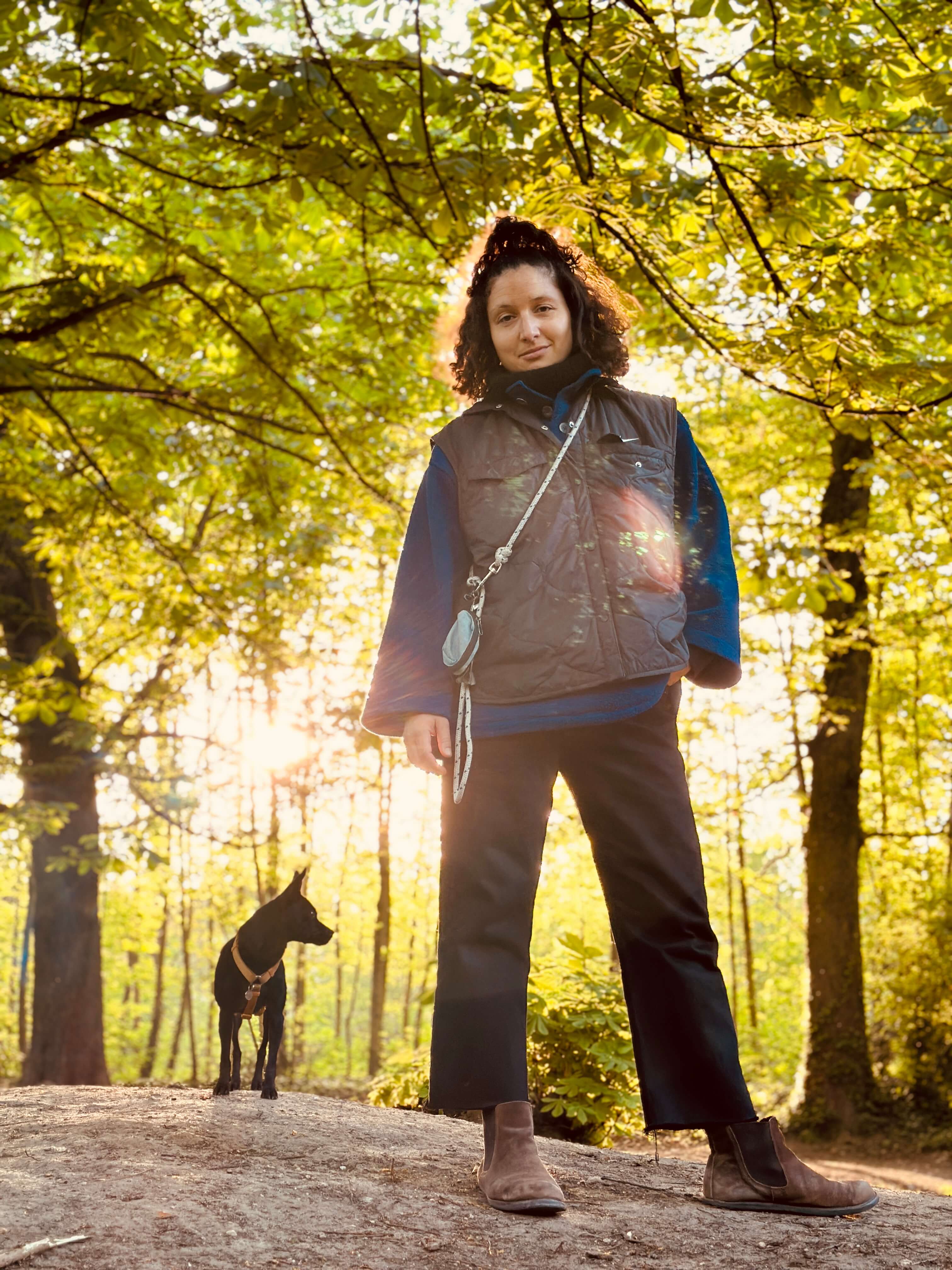 Lila Chibane, dog sitter dans le Médoc